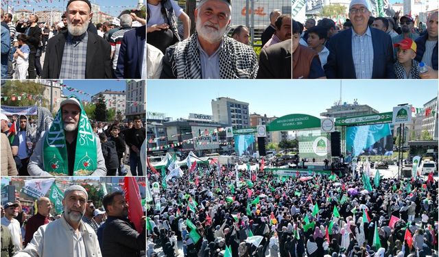 Mevlid-i Nebi etkinliğine katılan yaşlılardan İslam ülkelerine mesaj: Ayrılıkları geride bırakıp birlik ve beraberlik içinde hareket edilmeli