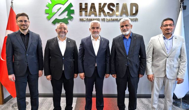HÜDA PAR Genel Başkanı Zekeriya Yapıcıoğlu’ndan HAKSİAD’a Ziyaret