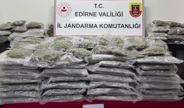 Van ve Edirne'de uyuşturucu operasyonu: 471 kilo skunk ele geçirildi