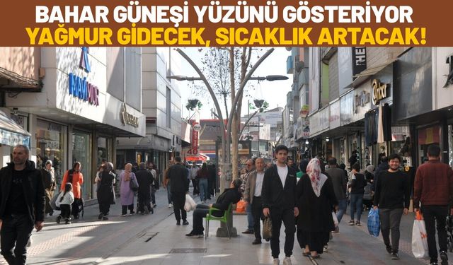 Batman’da Bahar Güneşi Yüzünü Gösteriyor: Yağmur Gidecek, Sıcaklık Artacak!