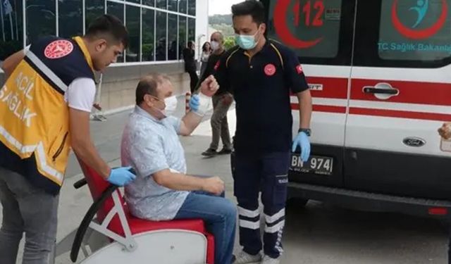 Acemi kasaplar acil servislerin yolunu tuttu