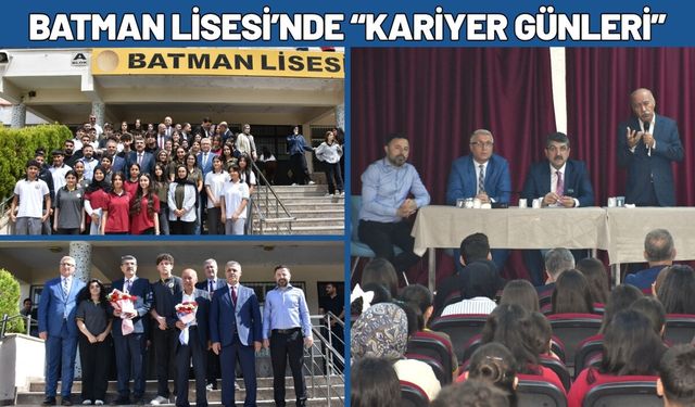 Batman Lisesi’nde “Kariyer Günleri”