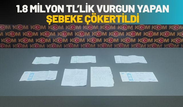 Batman Merkezli Operasyonda 1.8 Milyon TL’lik Vurgun Yapan Şebeke Çökertildi