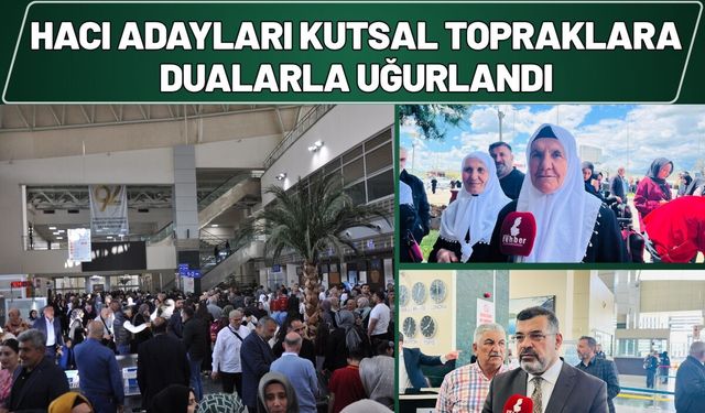 Batman’da Hacı Adayları Kutsal Topraklara Dualarla Uğurlandı