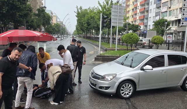 Batman'da otomobil bisikletli çocuğa çarptı