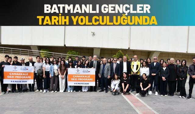 Batmanlı Gençler Tarih Yolculuğunda