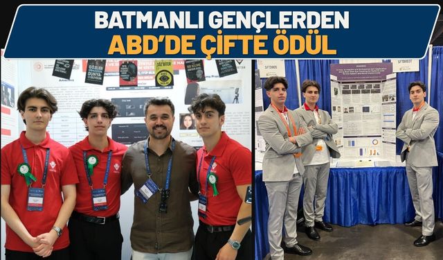 Batmanlı Gençlerden ABD’de Çifte Ödül