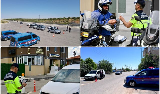 Bayramda trafik denetimleri devam ediyor