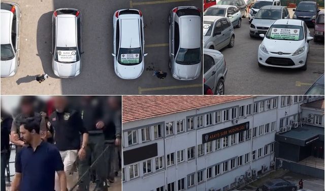 Bursa'da change araç operasyonu: 28 araca el konuldu