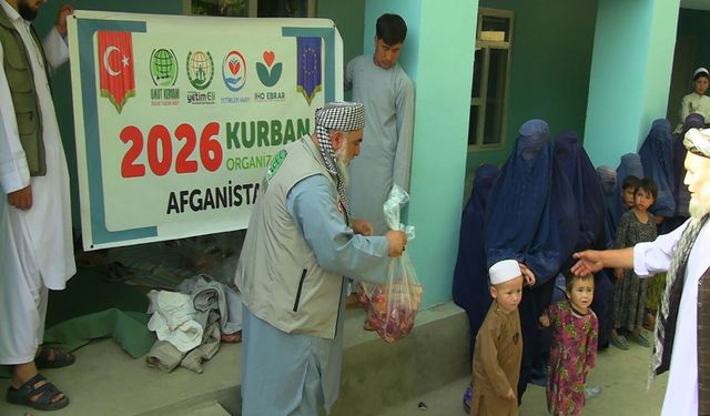 Dört kuruluşun yardımları Afganistan'da umut oldu