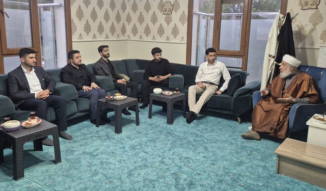 HÜDA PAR Gençlik Kolları Başkanı Günaydın, Elazığ'da temaslarda bulundu