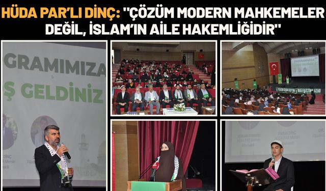 Milletvekili Faruk Dinç: "Çözüm modern mahkemeler değil, İslam’ın aile hakemliğidir"