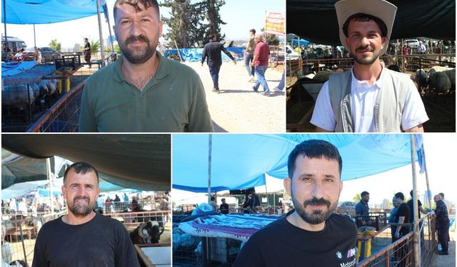 Kurban Bayramı'nın ikinci gününde hayvan pazarında satışlar beklentinin altında kaldı