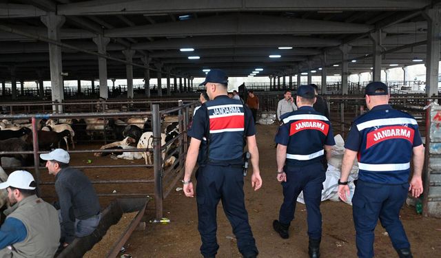 Kurban satış yerlerinde drone destekli güvenlik önlemi