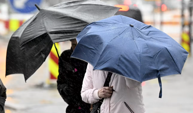 Meteoroloji'den kuvvetli yağış ve rüzgâr uyarısı