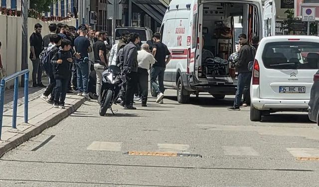 Motosikletin çarptığı çocuk ağır yaralandı
