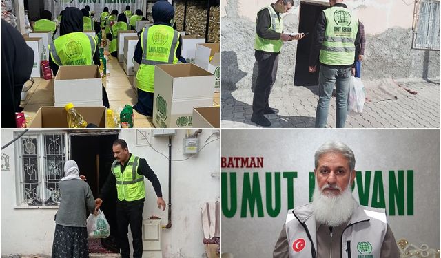Umut Kervanı'ndan bayram öncesi 500 aileye destek