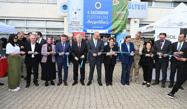 Batman Gastronomi Festivali Dördüncü Kez Ziyaretçileri Ağırladı