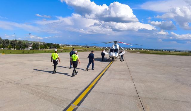 Kurban Bayramı Öncesi Hava Destekli Trafik Denetimi