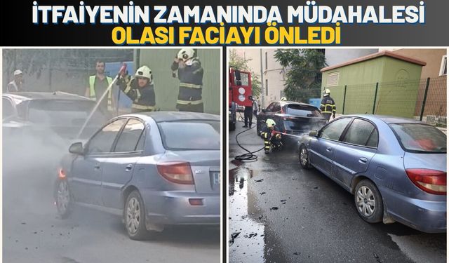 Batman'da İtfaiyenin Zamanında Müdahalesi Olası Faciayı Önledi