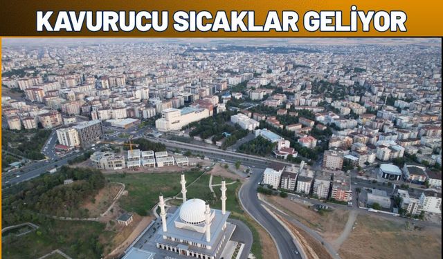 Batman’da Kavurucu Sıcaklar Geliyor