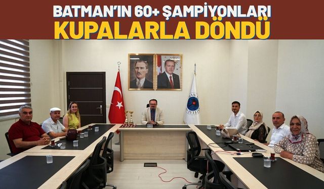 Batman’ın 60+ Şampiyonları Kupalarla Döndü