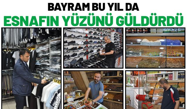 Bayram Bu Yıl da Esnafın Yüzünü Güldürdü