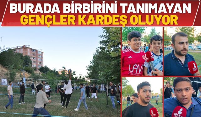 Burada Birbirini Tanımayan Gençler Kardeş Oluyor