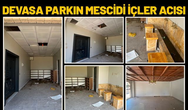 Devasa Parkın Mescidi İçler Acısı