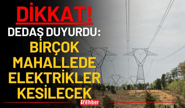 Batman’da 17 Haziran’da (Yarın) Planlı Elektrik Kesintisi: Birçok Mahalle ve Bölgede Enerji Verilemeyecek