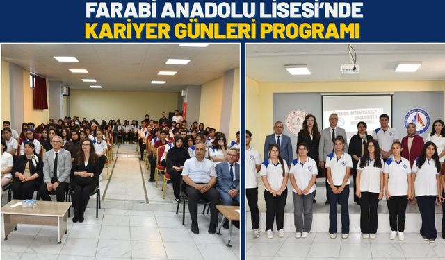 Farabi Anadolu Lisesi’nde Kariyer Günleri Programı