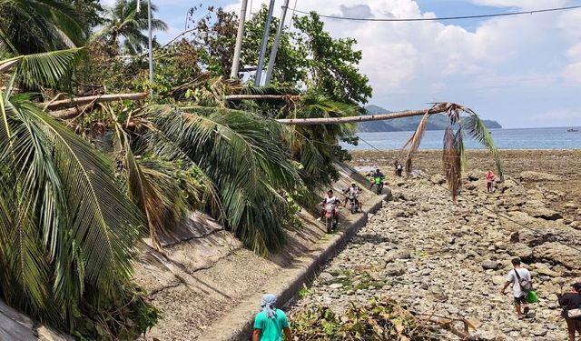 Filipinler'deki 7,8 büyüklüğündeki deprem deniz tabanını 2 metre yükseltti