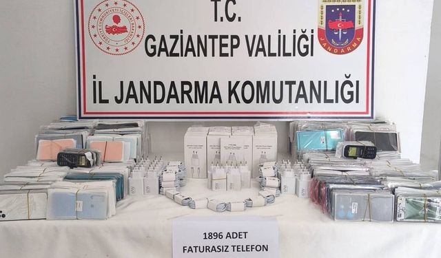 Gaziantep'te kaçakçılık ve uyuşturucu operasyonları: 195 şüpheli yakalandı