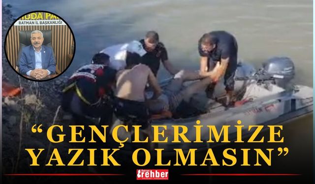 “Gençlerimize Yazık Olmasın”
