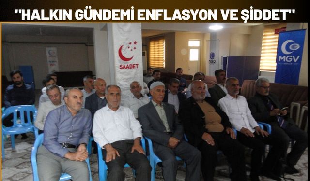 Halkın Gündemi Enflasyon ve Şiddet