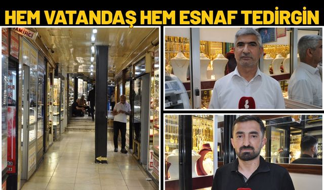 Hem Vatandaş Hem Esnaf Tedirgin