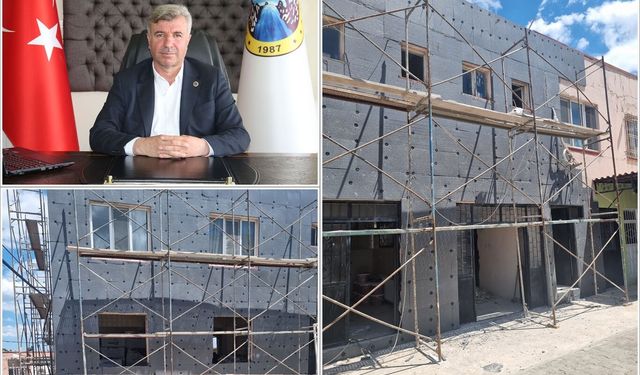 Kayapınar'da 35 yıllık belediye binası yenileniyor