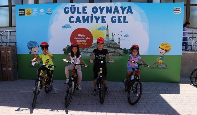 Konya'da 'Güle Oynaya Camiye Gel' projesi için başvurular başladı