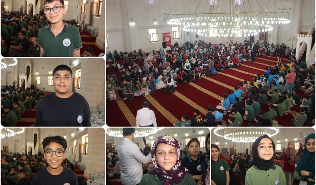 Mardin'de 440 öğrenci 'İlk Seccadem' etkinliğinde buluştu