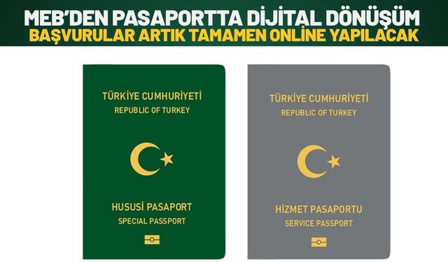 MEB’den Pasaportta Dijital Dönüşüm: Başvurular Artık Tamamen Online Yapılacak