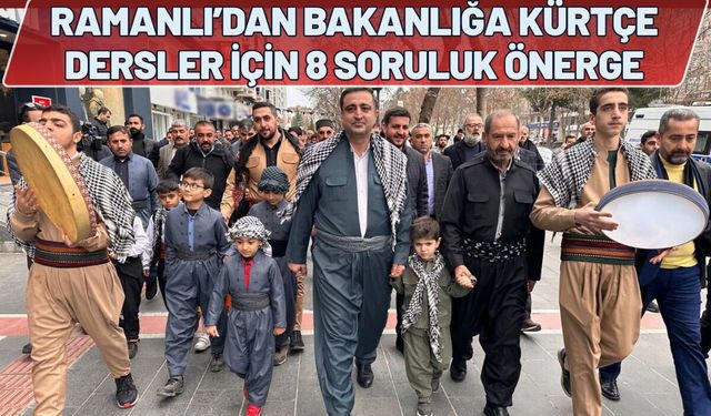 Ramanlı’dan Bakanlığa Kürtçe Dersler İçin 8 Soruluk Önerge