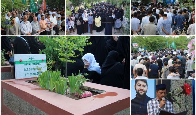 Şehit Aytaç Baran şehadetinin 11'inci yıl dönümünde mezarı başında yad edildi