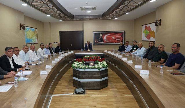 Siirt'te tarım ve hayvancılık masaya yatırıldı