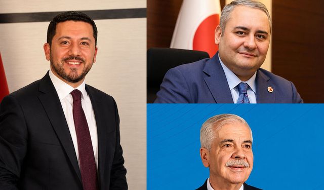 Üç belediye başkanı AK Parti'ye katıldı
