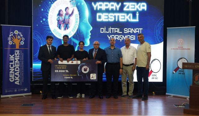 Yapay zeka destekli dijital sanat yarışmasında ödüller sahiplerini buldu