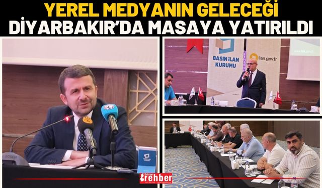 Yerel Medyanın Geleceği Diyarbakır’da Masaya Yatırıldı