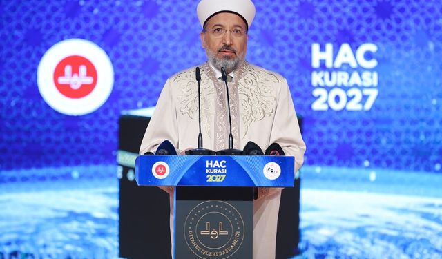 2027 yılı hac kuraları çekildi