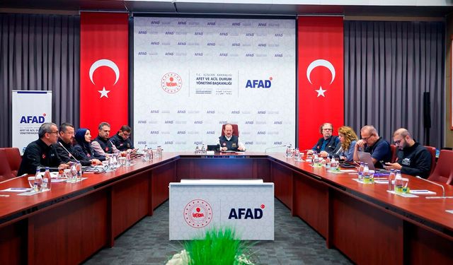 AFAD'dan orman yangınlarıyla mücadele değerlendirme toplantısı
