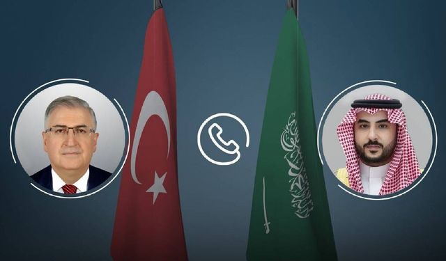 Bakan Güler, Suudi Arabistan Savunma Bakanı ile görüştü