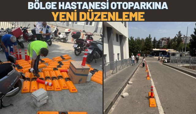 Batman Bölge Hastanesi Otoparkına Yeni Düzenleme